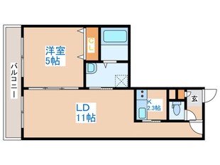 bills 桔梗～KIKYOの物件間取画像